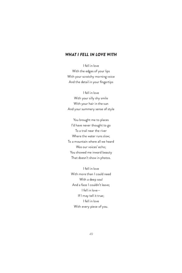 What I Fell In Love With by Justin Wetch - Read Poetry