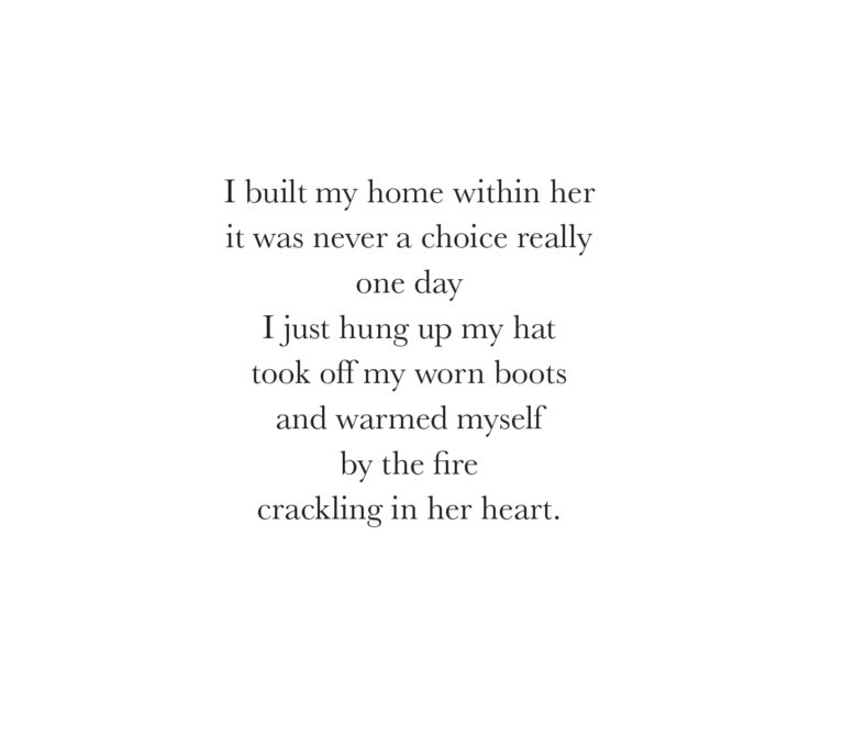 I built a home within her - Read Poetry